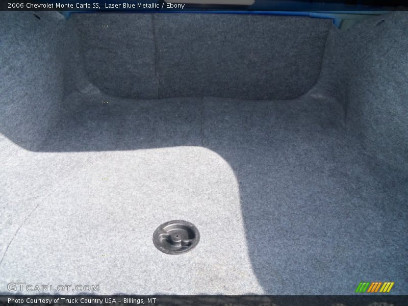 Laser Blue Metallic / Ebony 2006 Chevrolet Monte Carlo SS