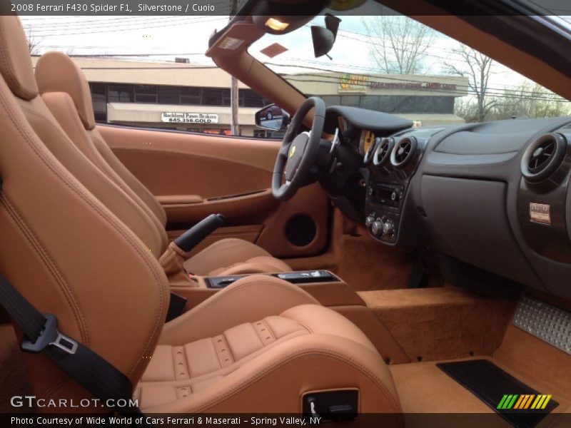  2008 F430 Spider F1 Cuoio Interior
