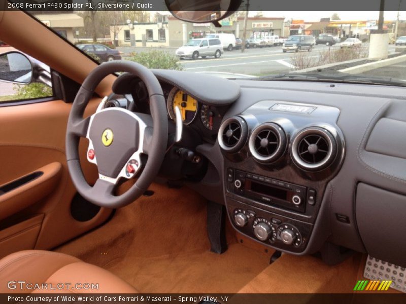 Dashboard of 2008 F430 Spider F1
