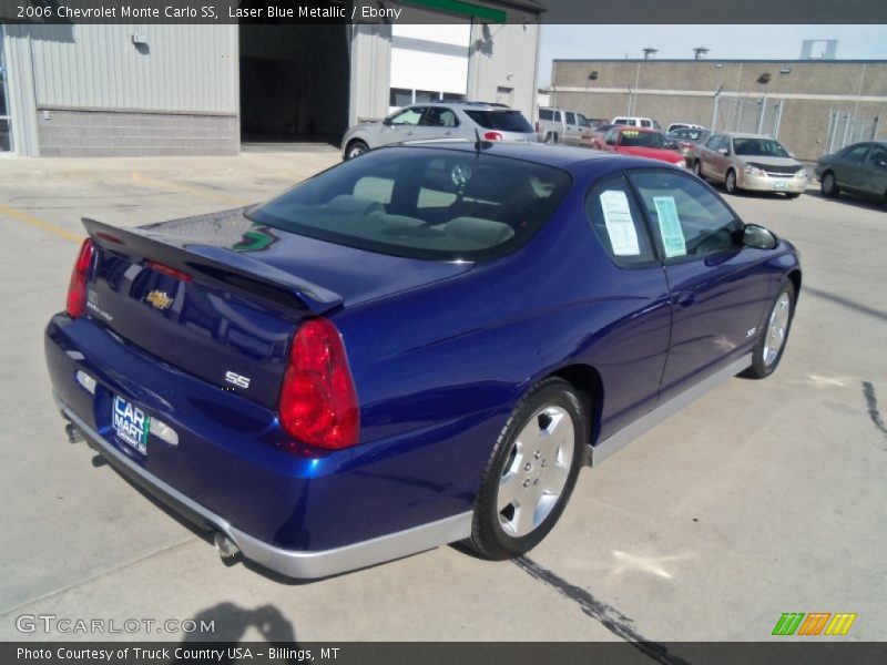 Laser Blue Metallic / Ebony 2006 Chevrolet Monte Carlo SS