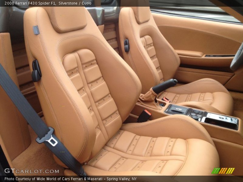  2008 F430 Spider F1 Cuoio Interior