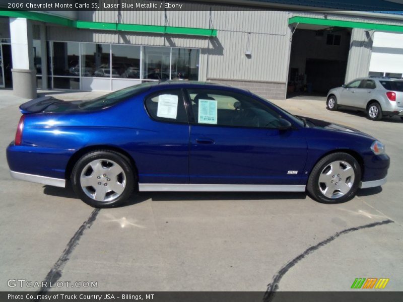 Laser Blue Metallic / Ebony 2006 Chevrolet Monte Carlo SS