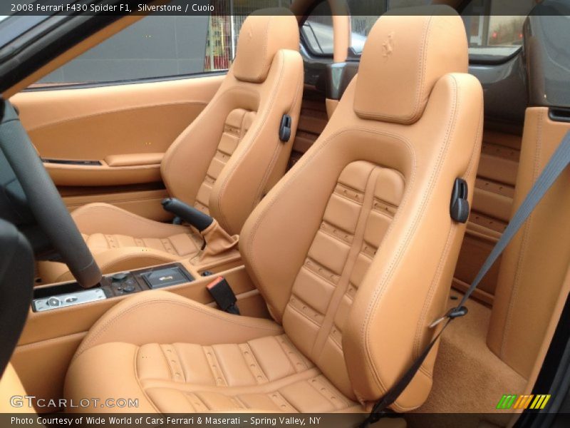  2008 F430 Spider F1 Cuoio Interior