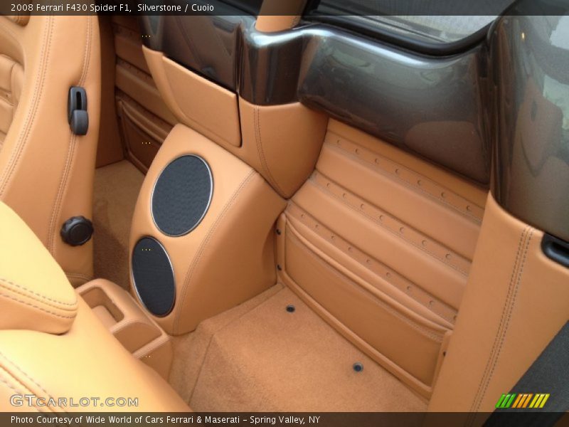  2008 F430 Spider F1 Cuoio Interior