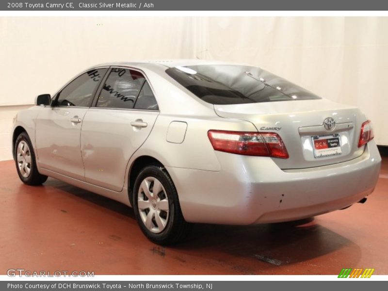 Classic Silver Metallic / Ash 2008 Toyota Camry CE