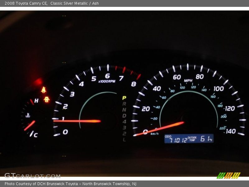 Classic Silver Metallic / Ash 2008 Toyota Camry CE