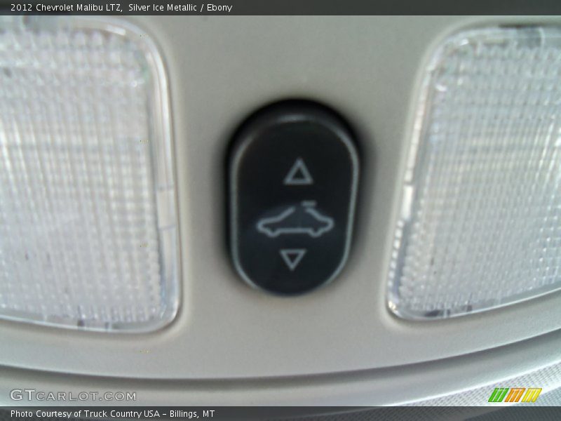 Silver Ice Metallic / Ebony 2012 Chevrolet Malibu LTZ