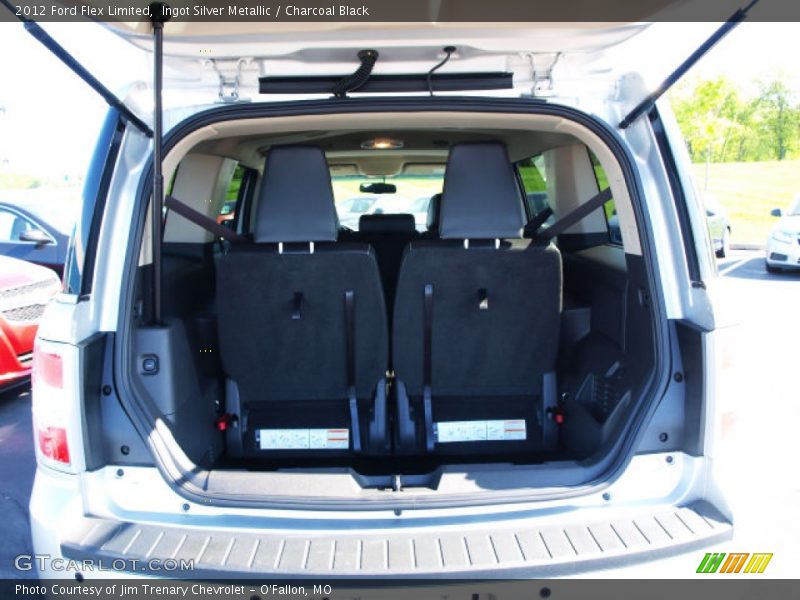 Ingot Silver Metallic / Charcoal Black 2012 Ford Flex Limited