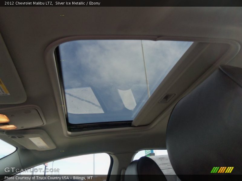 Silver Ice Metallic / Ebony 2012 Chevrolet Malibu LTZ
