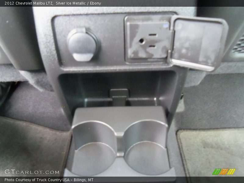 Silver Ice Metallic / Ebony 2012 Chevrolet Malibu LTZ