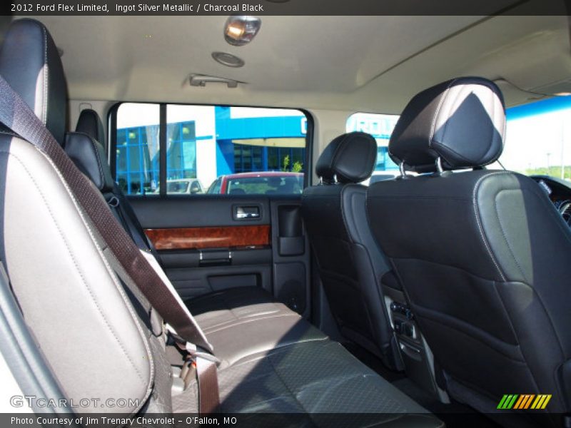 Ingot Silver Metallic / Charcoal Black 2012 Ford Flex Limited