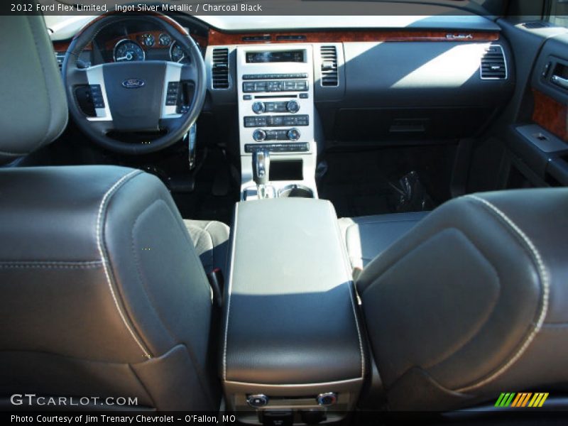 Ingot Silver Metallic / Charcoal Black 2012 Ford Flex Limited