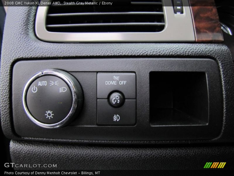 Stealth Gray Metallic / Ebony 2008 GMC Yukon XL Denali AWD
