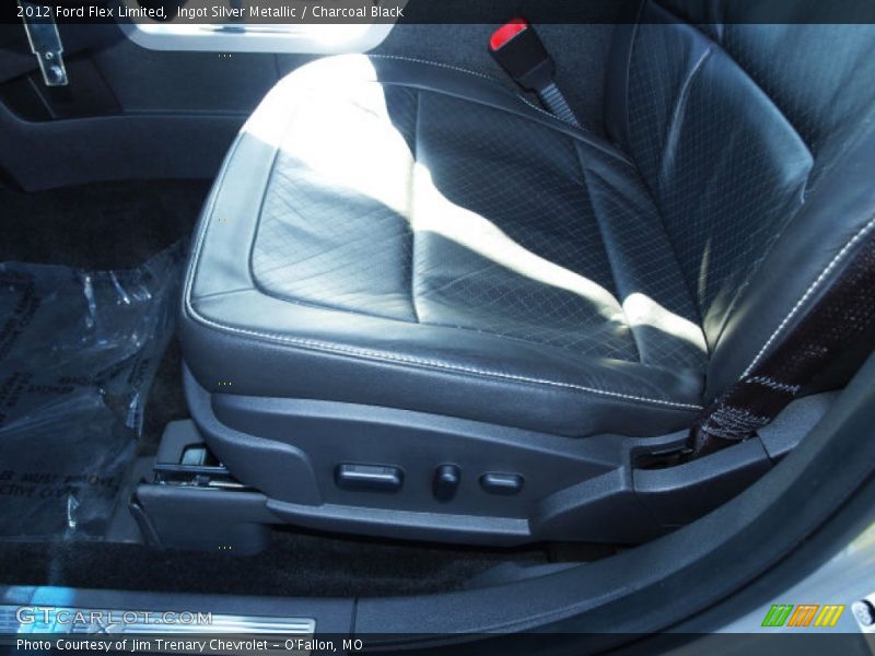 Ingot Silver Metallic / Charcoal Black 2012 Ford Flex Limited