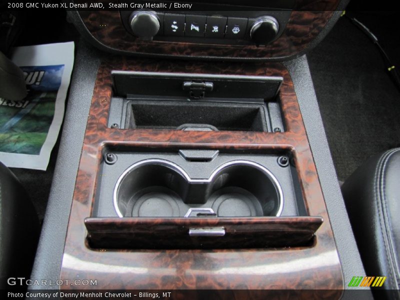 Stealth Gray Metallic / Ebony 2008 GMC Yukon XL Denali AWD
