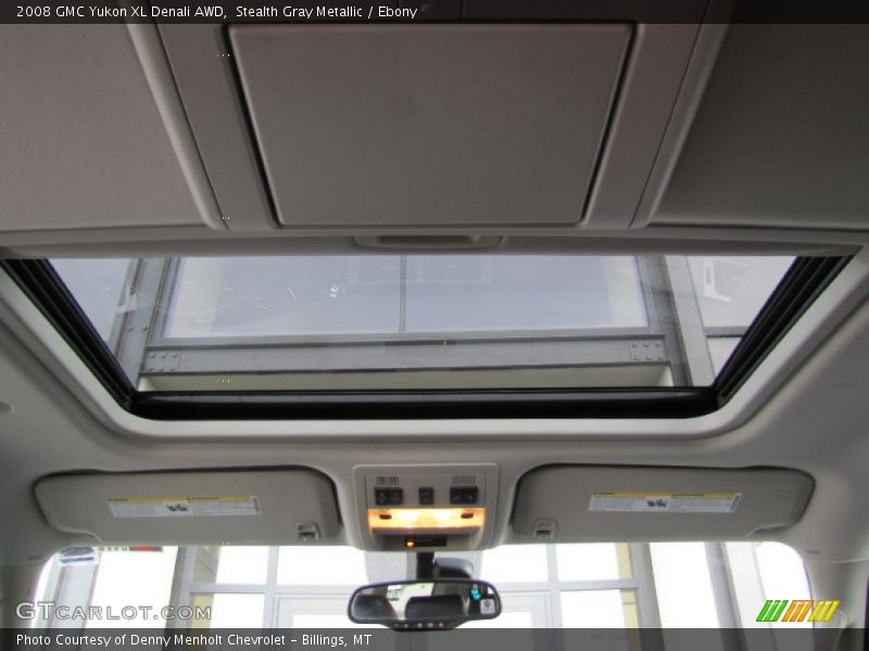 Stealth Gray Metallic / Ebony 2008 GMC Yukon XL Denali AWD