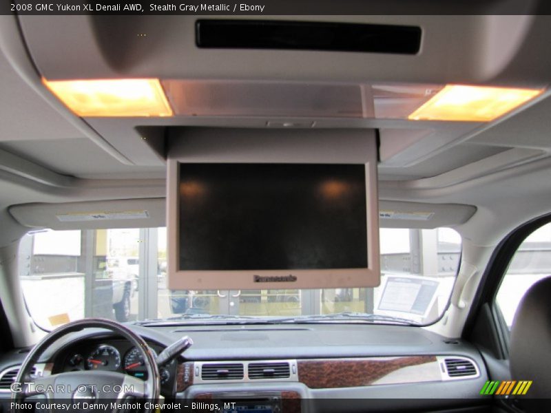 Stealth Gray Metallic / Ebony 2008 GMC Yukon XL Denali AWD