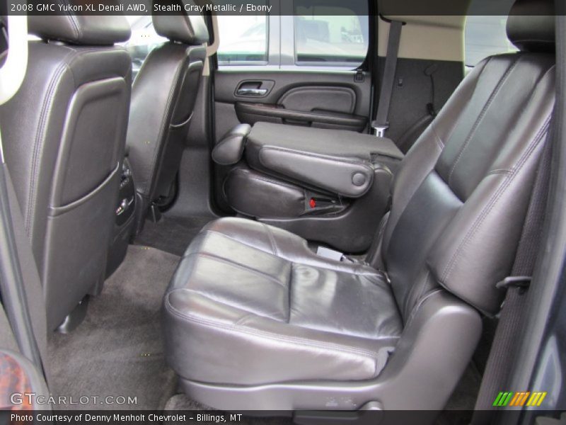 Stealth Gray Metallic / Ebony 2008 GMC Yukon XL Denali AWD
