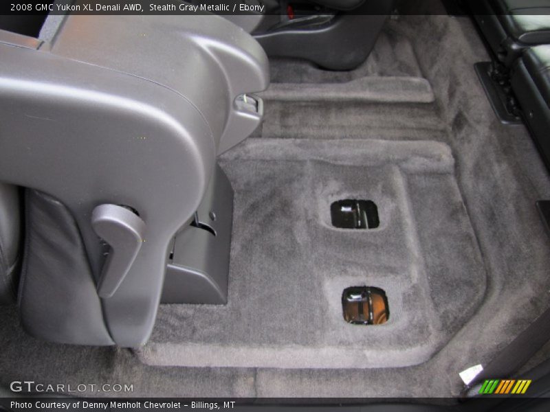 Stealth Gray Metallic / Ebony 2008 GMC Yukon XL Denali AWD