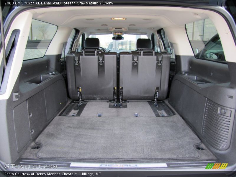 Stealth Gray Metallic / Ebony 2008 GMC Yukon XL Denali AWD