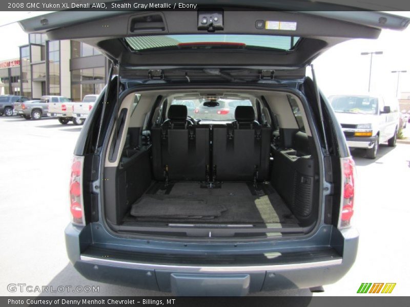 Stealth Gray Metallic / Ebony 2008 GMC Yukon XL Denali AWD