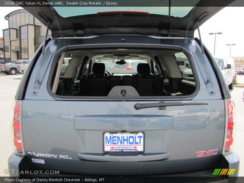 Stealth Gray Metallic / Ebony 2008 GMC Yukon XL Denali AWD