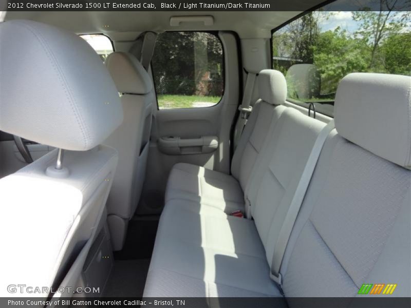 Black / Light Titanium/Dark Titanium 2012 Chevrolet Silverado 1500 LT Extended Cab