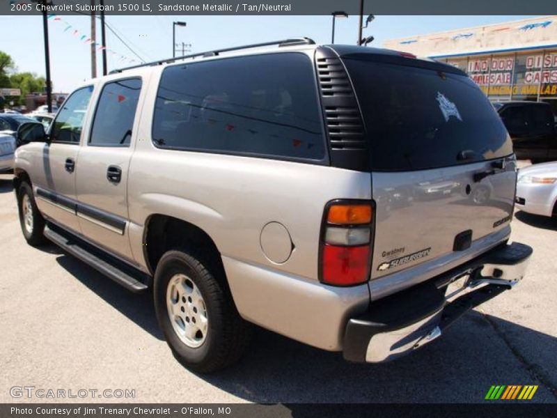 Sandstone Metallic / Tan/Neutral 2005 Chevrolet Suburban 1500 LS