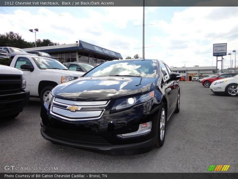 Black / Jet Black/Dark Accents 2012 Chevrolet Volt Hatchback