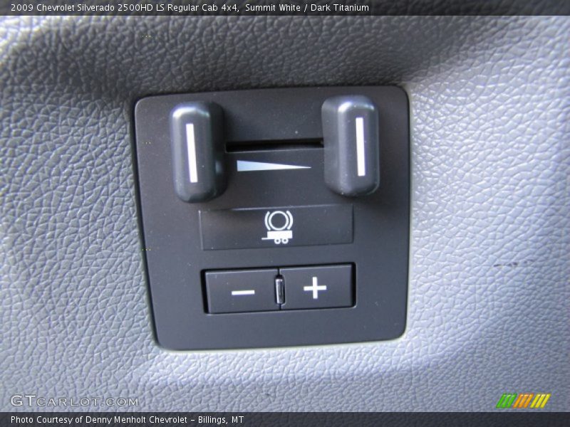 Summit White / Dark Titanium 2009 Chevrolet Silverado 2500HD LS Regular Cab 4x4