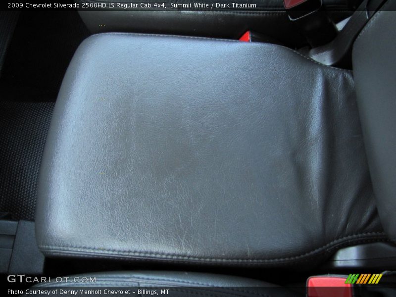 Summit White / Dark Titanium 2009 Chevrolet Silverado 2500HD LS Regular Cab 4x4