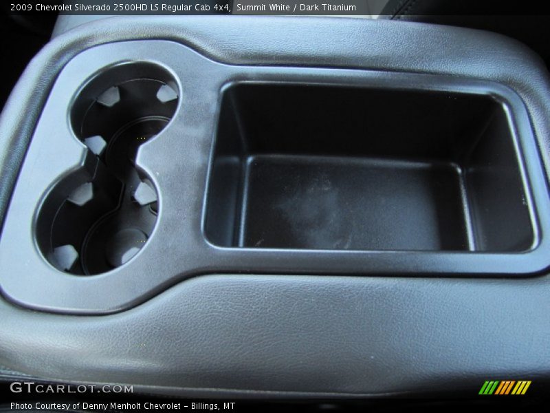 Summit White / Dark Titanium 2009 Chevrolet Silverado 2500HD LS Regular Cab 4x4