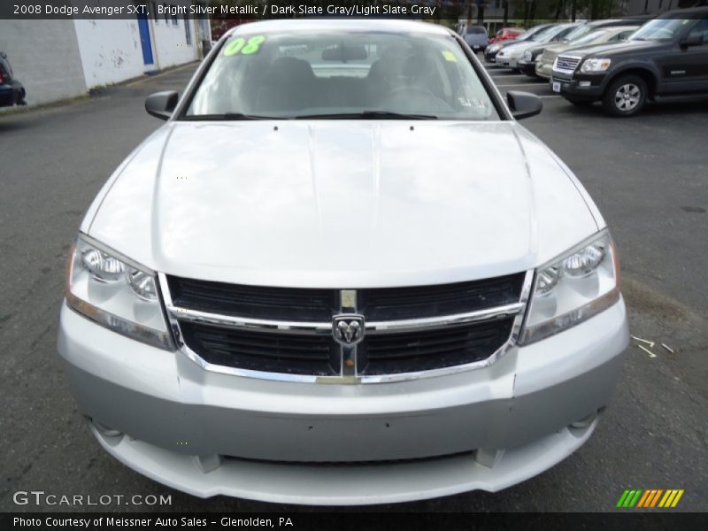 Bright Silver Metallic / Dark Slate Gray/Light Slate Gray 2008 Dodge Avenger SXT