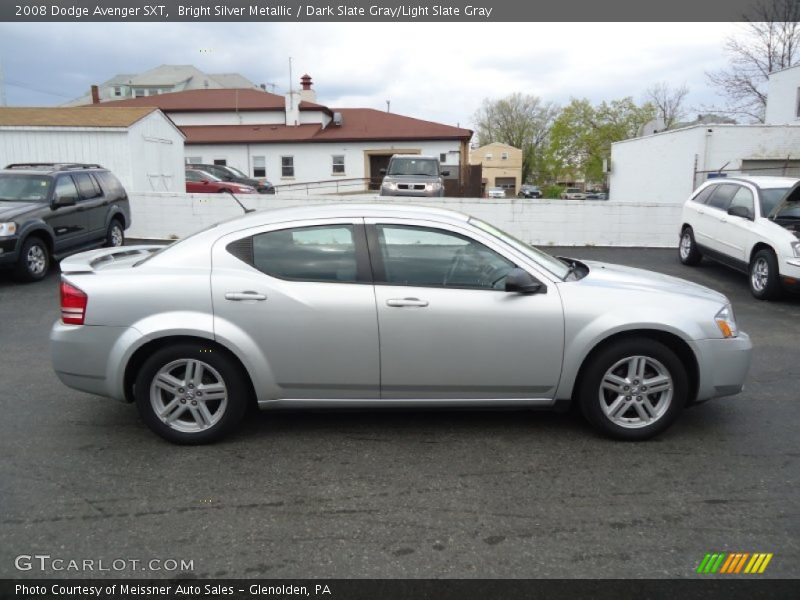 Bright Silver Metallic / Dark Slate Gray/Light Slate Gray 2008 Dodge Avenger SXT