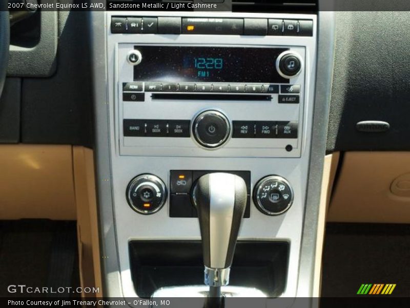 Sandstone Metallic / Light Cashmere 2007 Chevrolet Equinox LS AWD