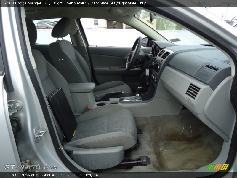 Bright Silver Metallic / Dark Slate Gray/Light Slate Gray 2008 Dodge Avenger SXT