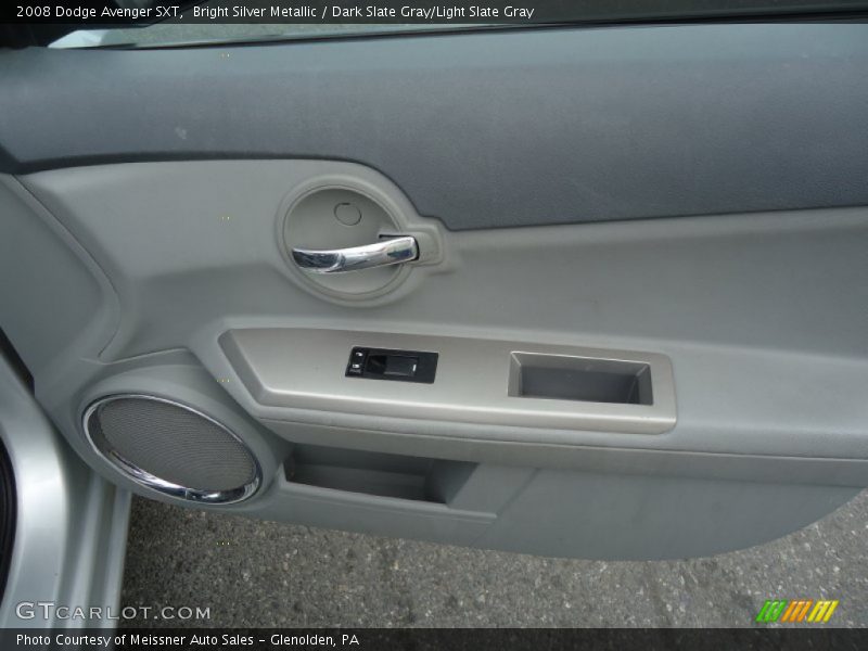 Bright Silver Metallic / Dark Slate Gray/Light Slate Gray 2008 Dodge Avenger SXT