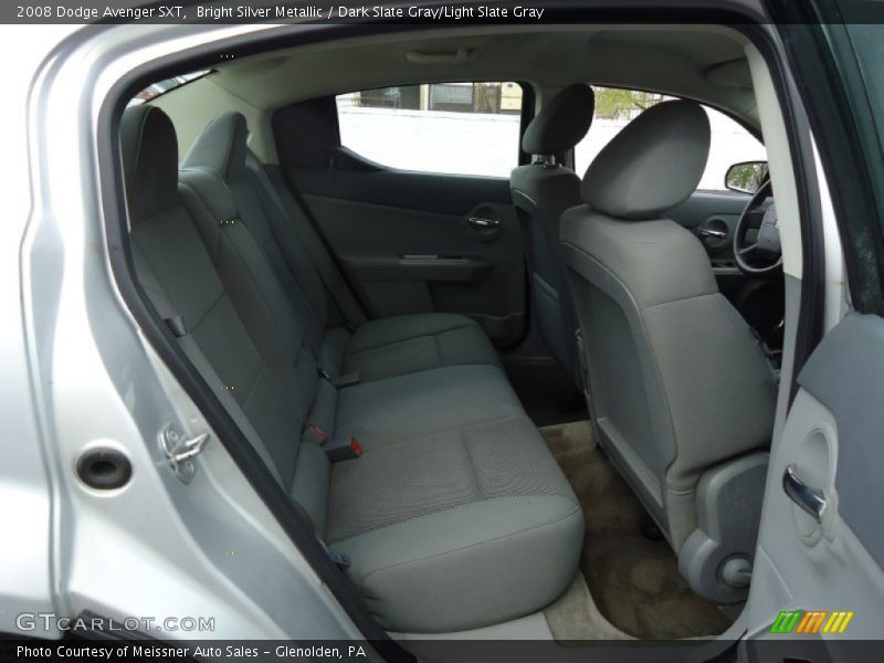 Bright Silver Metallic / Dark Slate Gray/Light Slate Gray 2008 Dodge Avenger SXT