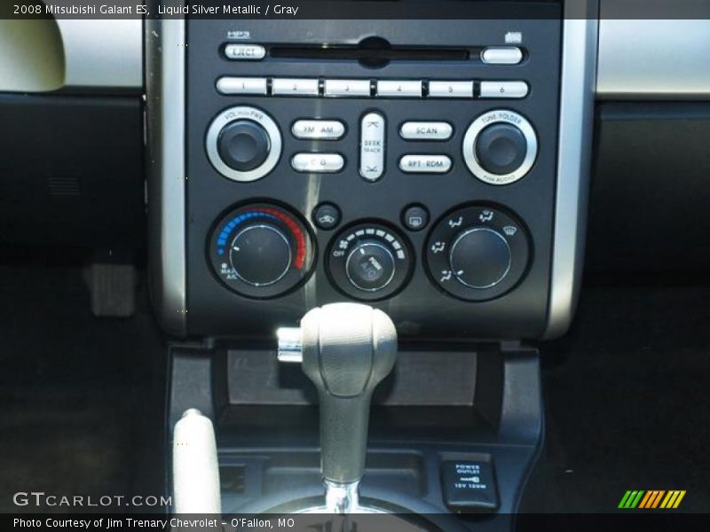 Liquid Silver Metallic / Gray 2008 Mitsubishi Galant ES