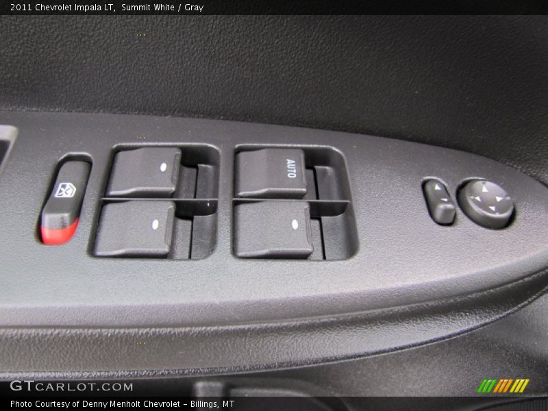 Summit White / Gray 2011 Chevrolet Impala LT