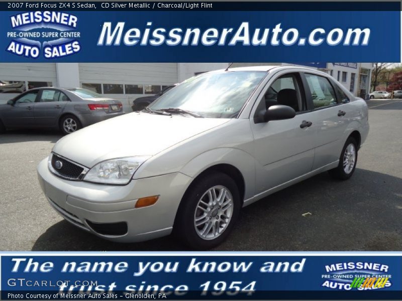 CD Silver Metallic / Charcoal/Light Flint 2007 Ford Focus ZX4 S Sedan