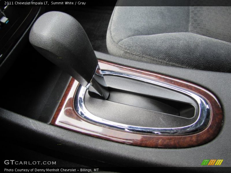 Summit White / Gray 2011 Chevrolet Impala LT