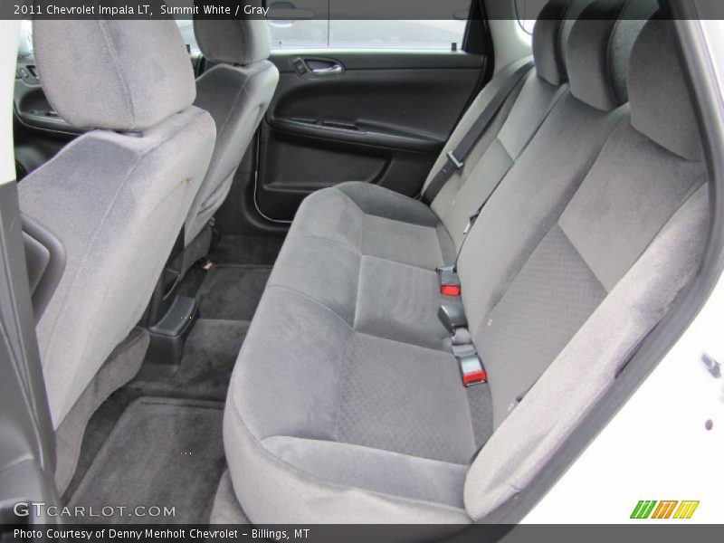 Summit White / Gray 2011 Chevrolet Impala LT