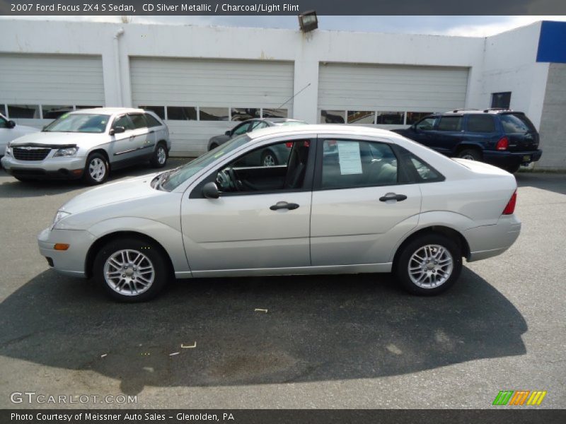 CD Silver Metallic / Charcoal/Light Flint 2007 Ford Focus ZX4 S Sedan