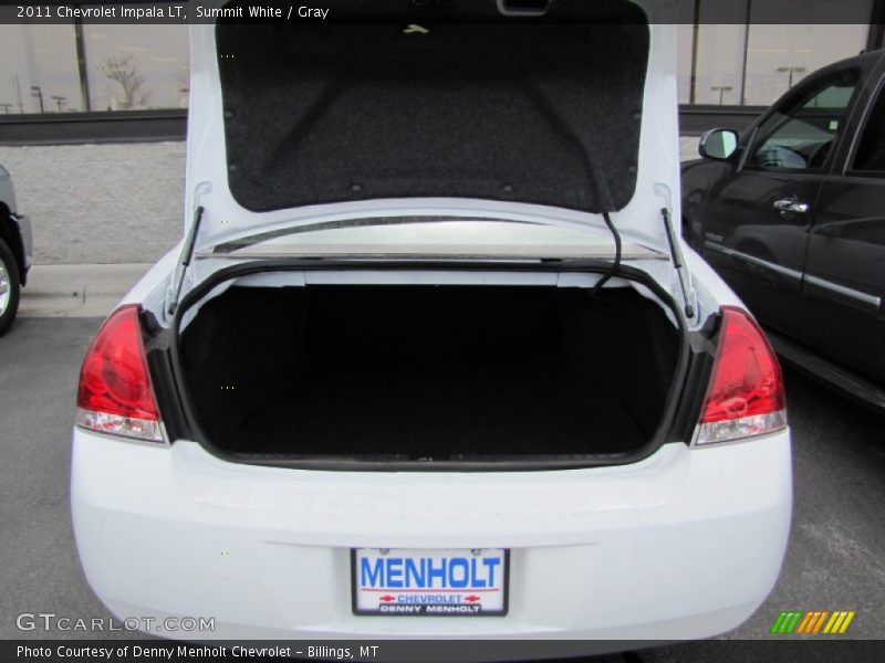Summit White / Gray 2011 Chevrolet Impala LT