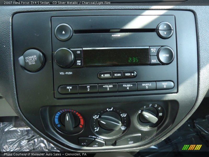 CD Silver Metallic / Charcoal/Light Flint 2007 Ford Focus ZX4 S Sedan