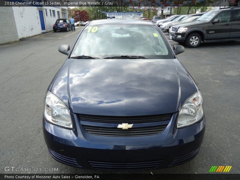 Imperial Blue Metallic / Gray 2010 Chevrolet Cobalt LS Sedan