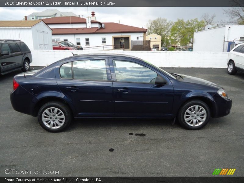 Imperial Blue Metallic / Gray 2010 Chevrolet Cobalt LS Sedan