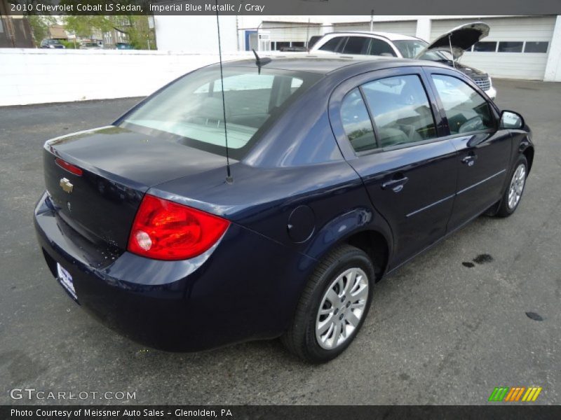Imperial Blue Metallic / Gray 2010 Chevrolet Cobalt LS Sedan