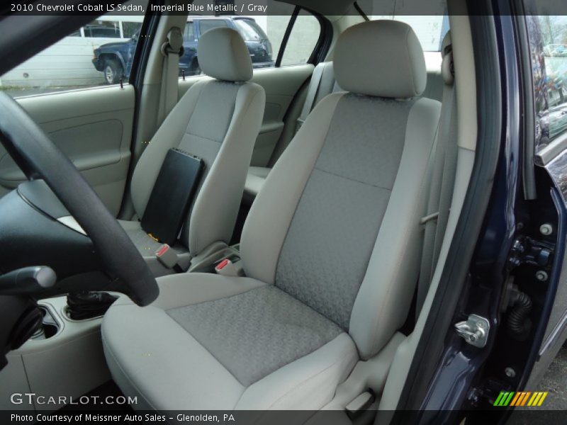 Imperial Blue Metallic / Gray 2010 Chevrolet Cobalt LS Sedan